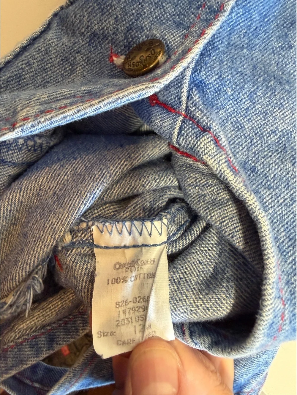 Vintage 1990s Oshkosh Overalls Size 12 Months